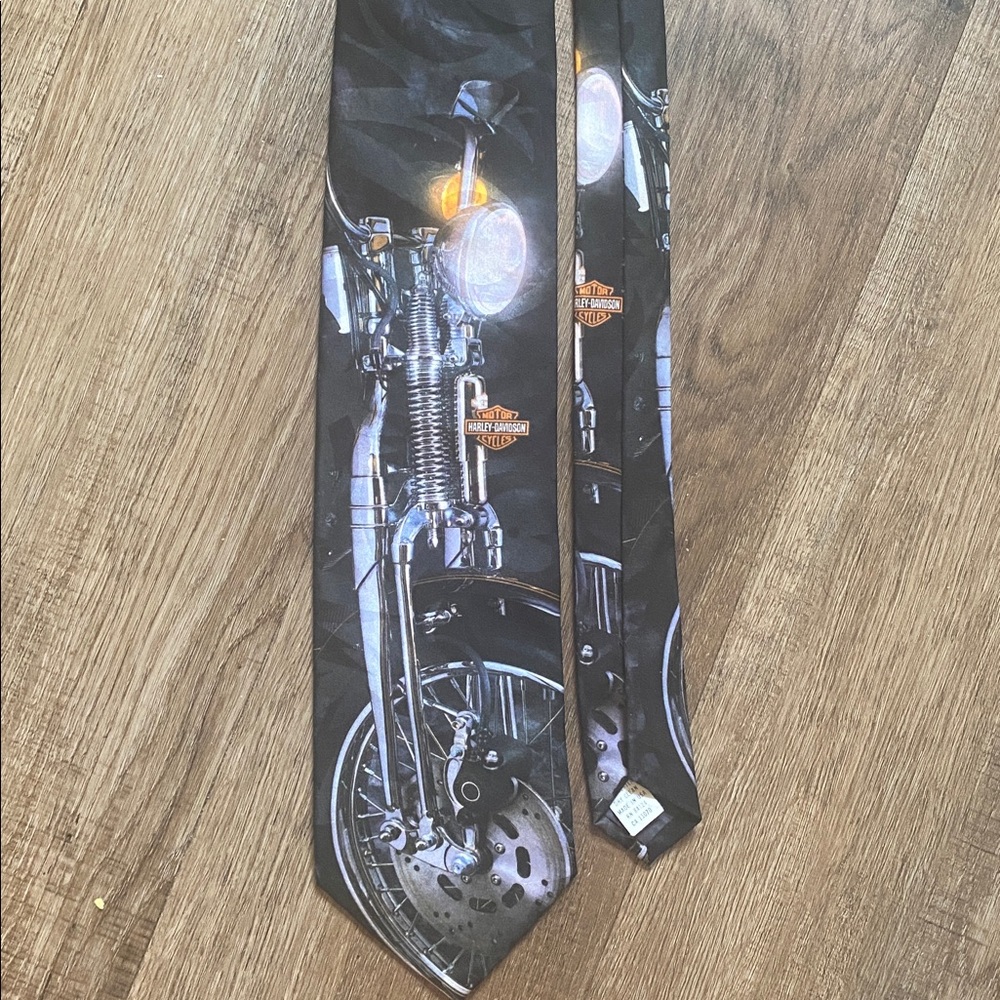 Ralph Marlin Harley Davidson Tie